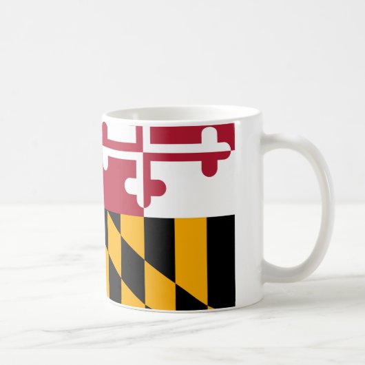 Maryland State Flag Design Koffiemok (Rechts)