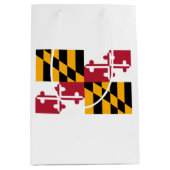 Maryland State Flag Design Medium Cadeauzakje (Voorkant)