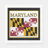 Maryland State Flag Design Servet (Voorkant)