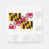 Maryland State Flag Design Servetten (Voorkant)