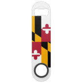 Maryland State Flag Design Speed Flessenopener (Achterkant)