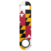 Maryland State Flag Design Speed Flessenopener (Voorkant)