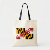 Maryland State Flag Design Tote Bag (Voorkant)