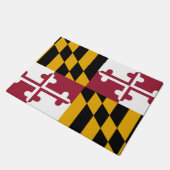 Maryland State Flag door Matt Deurmat (Schuin)