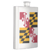 Maryland State Flag Graphic Heupfles (Rechts)
