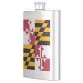 Maryland State Flag Graphic Heupfles (Links)