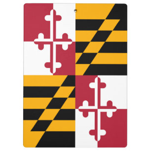 Maryland State Flag Graphic Klembord
