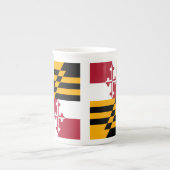 Maryland State Flag Graphic Porselein Kop (Voorkant)
