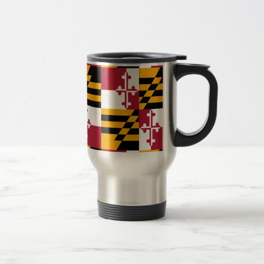 Maryland State Flag Graphic Reisbeker (Rechts)