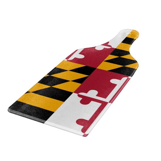 Maryland State Flag Graphic Snijplank (Hoek)