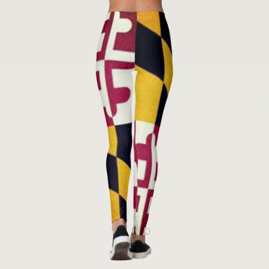 Maryland State Flag Leggings (Achterkant)