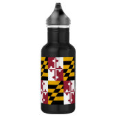Maryland State Flag Liberty Bottle Waterfles (Rechts)