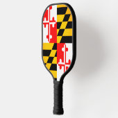 Maryland State Flag Pickleball Paddle (Links)