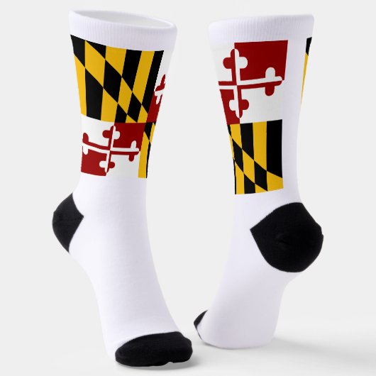 Maryland State flag Sokken (Gebogen)