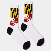 Maryland State flag Sokken (Rechts)
