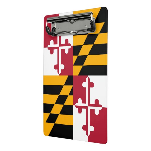Maryland State Flag Style Decor Mini Klembord (Angled2)