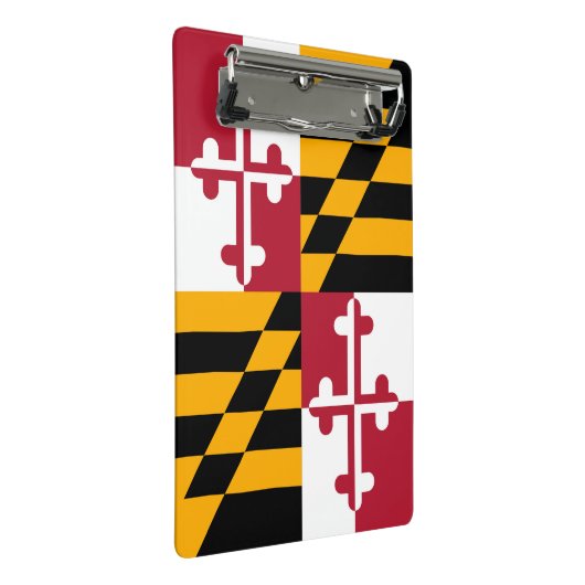 Maryland State Flag Style Decor Mini Klembord (Schuin)