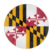 Maryland State Flag Stylish Display Snijplank (Voorkant)