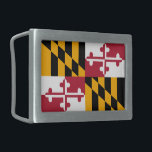 Maryland State Flag Stylish Gesp<br><div class="desc">Hier is een stijlvolle Maryland State Flag voorgesteld op allerlei populaire producten. Een geweldig cadeauidee voor alle gelegenheden en iedereen voor een bezoek. Hier is een selectie aangepaste Maryland-design beschikbaar op fijne petten voor iedereen. Gebruik de link "Vraag deze ontwerper" om contact met ons op te nemen met uw speciale...</div>