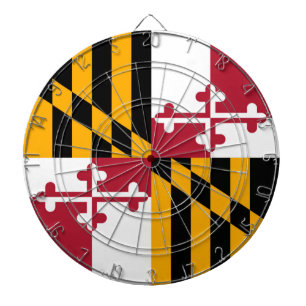 Maryland State Flag Stylish Graphic Dartbord