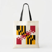 Maryland State Flag Stylish Graphic Tote Bag (Voorkant)