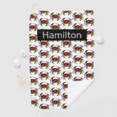 Maryland State Flag Swag Blue Crab Golfhanddoek (Insitu)