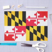 Maryland State Flag Tissue Paper Tissuepapier (Craft)