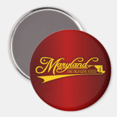 Maryland State of Mine Magneet (Voorkant / Achterkant)