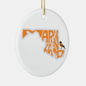 Maryland State Oriole Christmas Tree Ornament (Rechts)