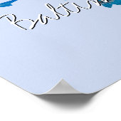 Maryland State Photo insert and town name Poster (Hoek)