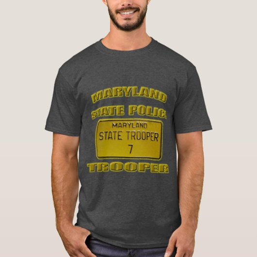 Maryland State Police 1 T-shirt (Voorkant)