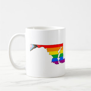 Maryland State Pride LGBTQ Progress Pride Koffiemok