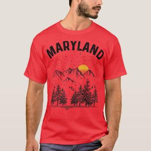 Maryland State  Retro T-shirt
