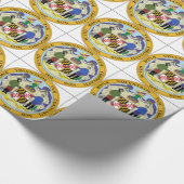 Maryland State Seal Cadeaupapier (Hoek)