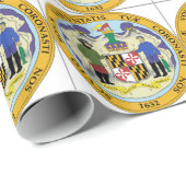 Maryland State Seal Cadeaupapier (Rol Hoek)