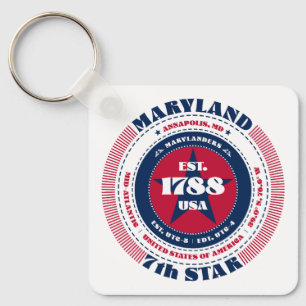 Maryland State Sleutelhanger