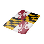 Maryland State Vlag Badmat (Gekanteld)