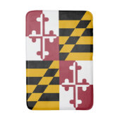 Maryland State Vlag Badmat (Voorkant Verticaal)