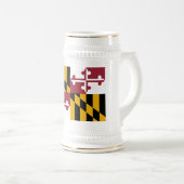 Maryland State Vlag Bierpul (Voorkant rechts)