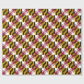 Maryland State Vlag Cadeaupapier (Vlak)