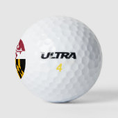 Maryland State Vlag Golfballen (Logo)
