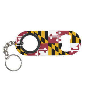 Maryland State Vlag Mini Flessenopener