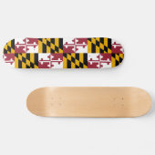 Maryland State Vlag Persoonlijk Skateboard (Horizontaal)