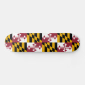 Maryland State Vlag Persoonlijk Skateboard (Horizontaal)
