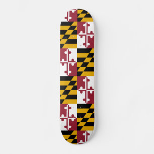 Maryland State Vlag Persoonlijk Skateboard