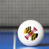 Maryland State Vlag Pingpongbal (Net)
