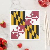 Maryland State Vlag Servet (Insitu)