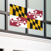 Maryland State Vlag Spandoek (Buitenkant Gebouw)