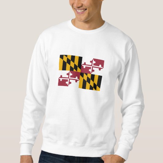 Maryland State Vlag Trui (Voorkant)
