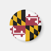 Maryland State Vlag Verenigde Staten Magneet (Voorkant)